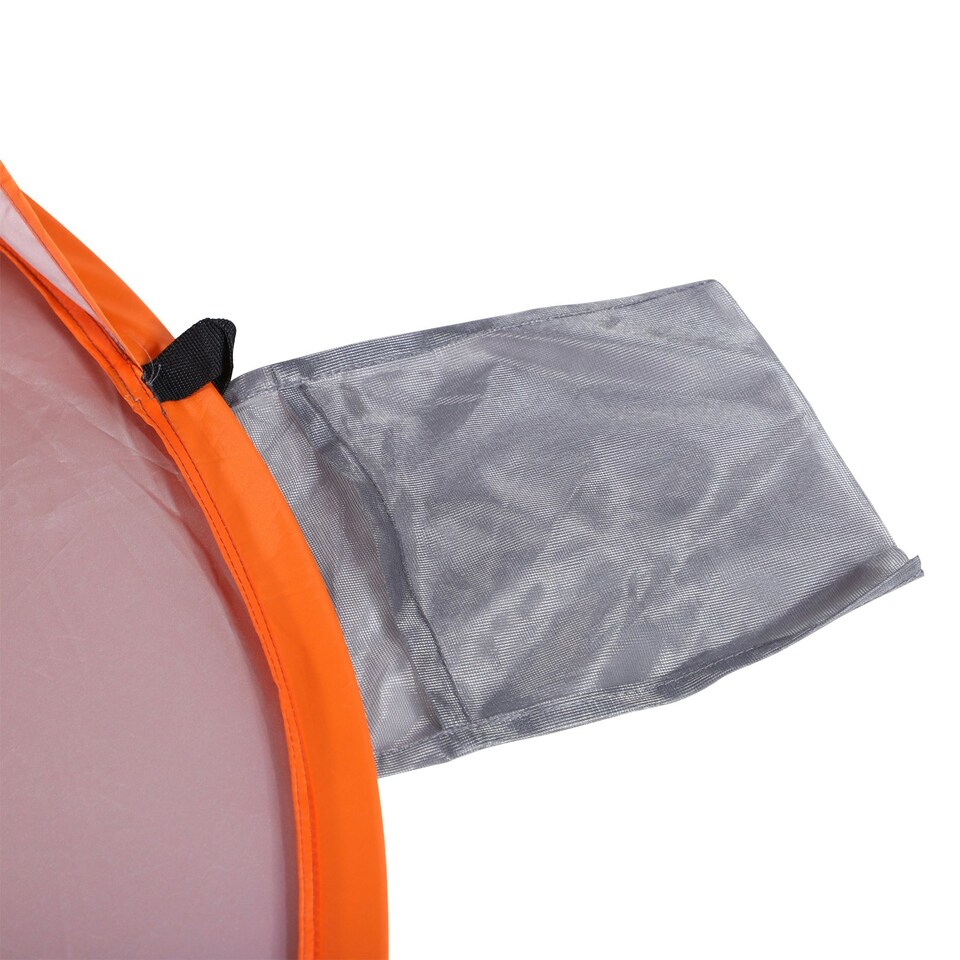 image 1 of Outsunny Portable Automatic Pop Up Beach Tent Outdoor Camp Shelter Orange