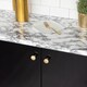 image 3 of Sticky Back Plastic Marble White Kitchen Self-adhesive Vinyl Wrap for Cupboards, Doors and Worktops 67.5cm x 2m (7 rolls) - d-c-fix