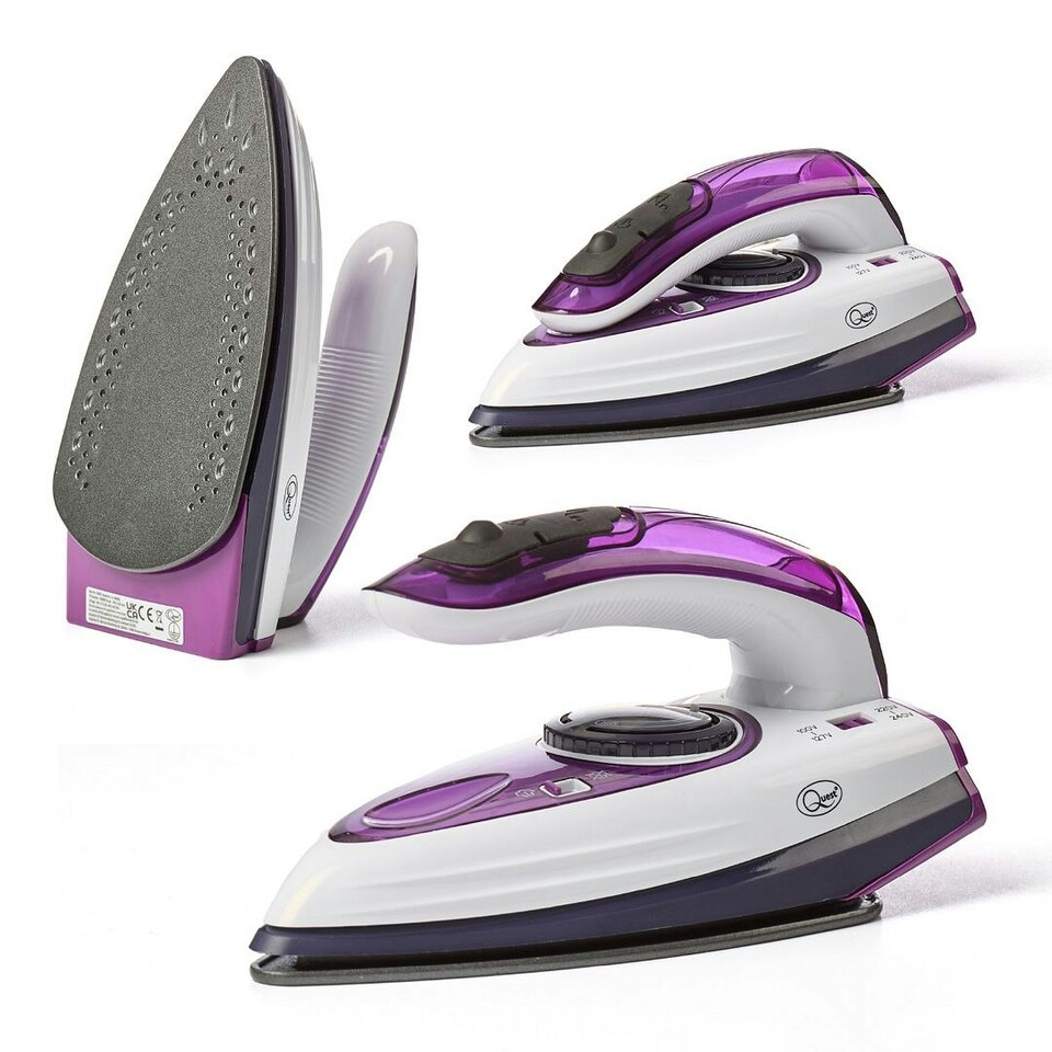 image 1 of Quest 34030 1000W Travel Steam Iron