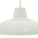 image 4 of Interiors by Premier Bryen White Metal Pendant Light