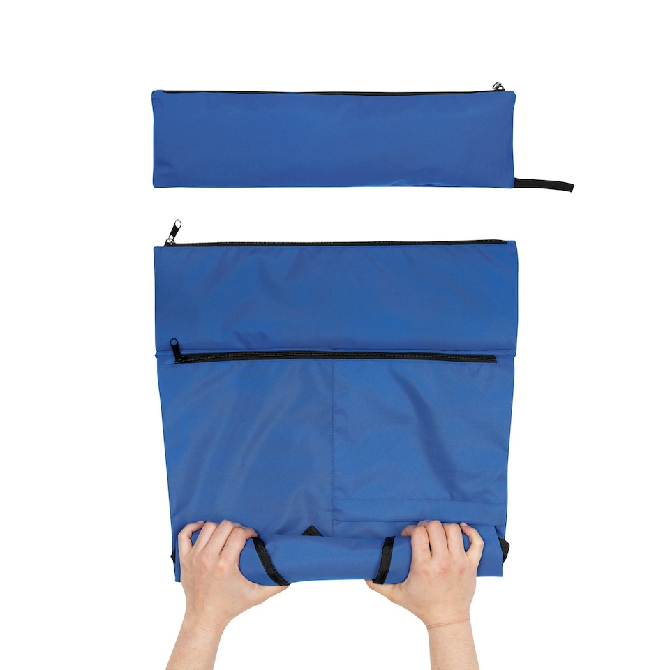 image 1 of XD Collection Dillon Foldable RPET Lightweight 20L Backpack - Royal Blue - One Size Blue