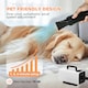 image 9 of PawHut 2200W Dog Hair Dryer w/ Auto Adjustable Temperature & Airflow, White