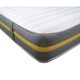 image 1 of Lunar Luxe Hybrid Mattress - Soft Feel, Memory Foam & Spring Support | Yellow | European Small Single
