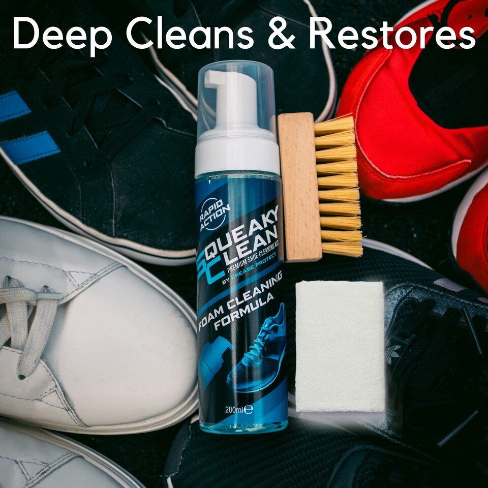 image 1 of Squeaky Clean Shoe Cleaning Kit