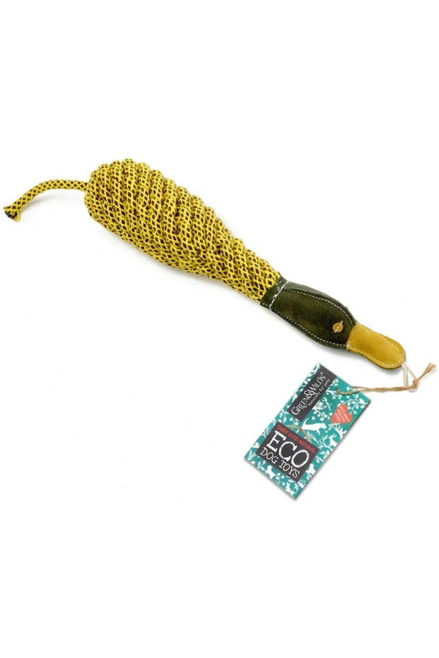 image 1 of Green & Wilds Delilah the Duckess Eco Dog Toy