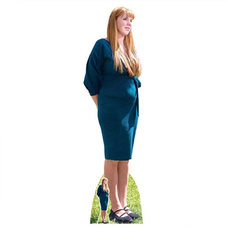 Angela Rayner Green Dress Lifesize Cardboard Cutout 169cm