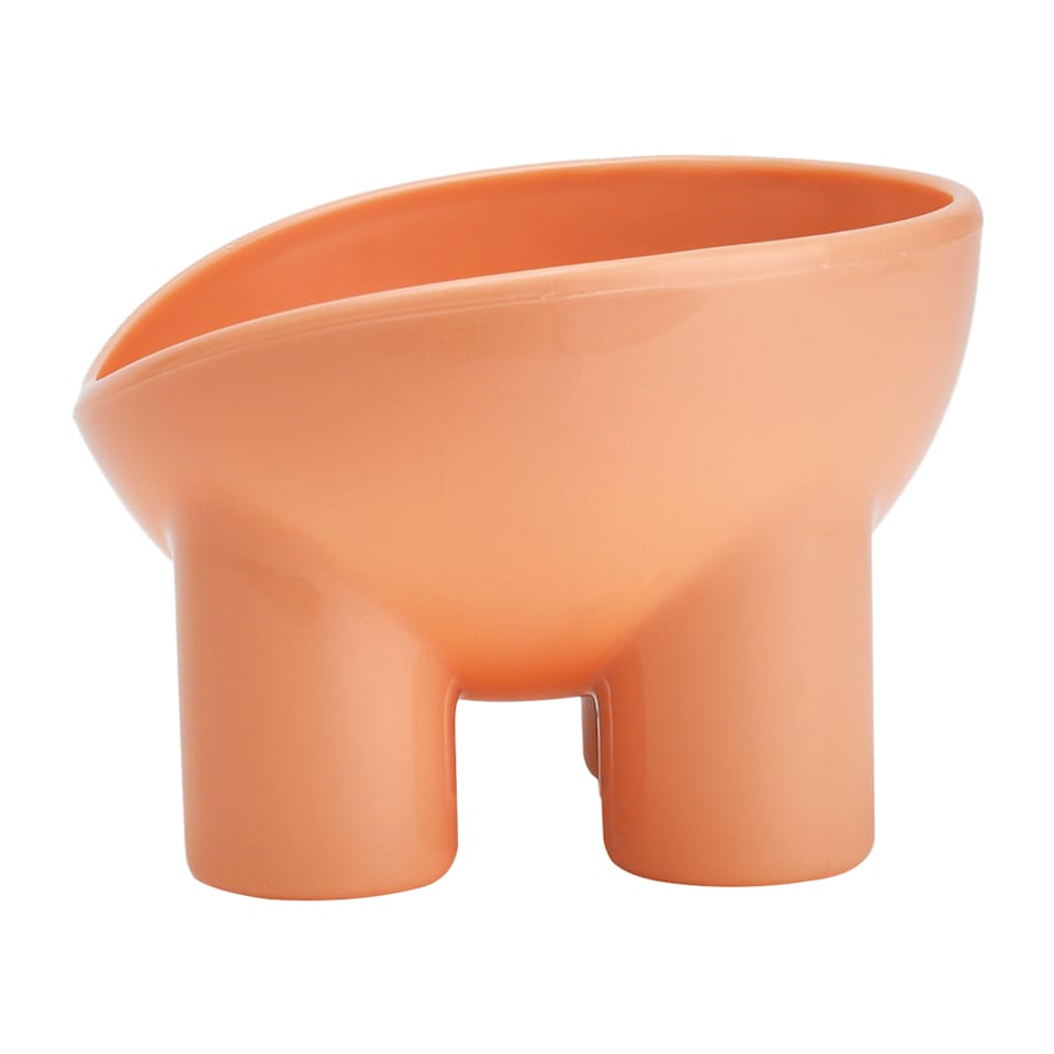 image 1 of Living and Home Pet Feeder Bowl with Non-Slip Base | Pink