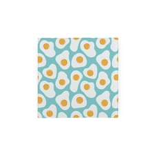Fried Eggs Glass Hot Pot Stand - Heat Resistant Non-Slip Trivet