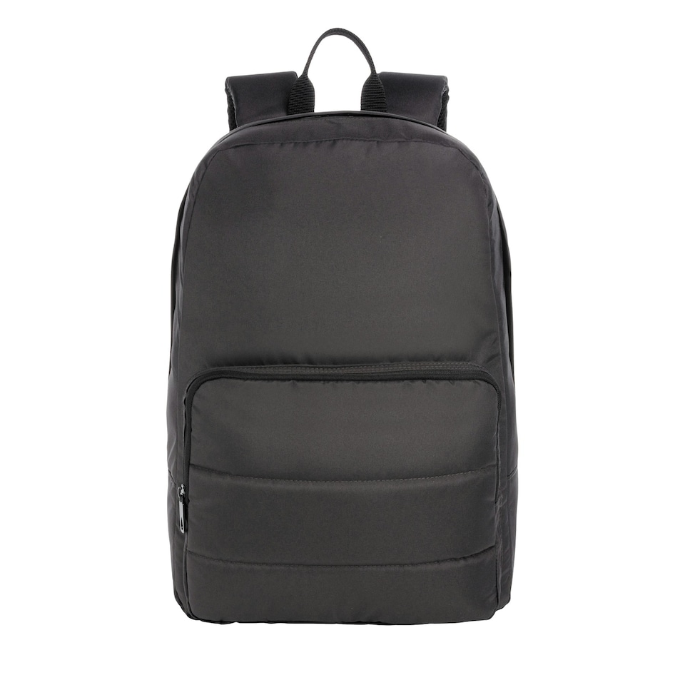 image 1 of XD Xclusive Impact Basic RPET Aware Laptop Backpack - Black - One Size Black