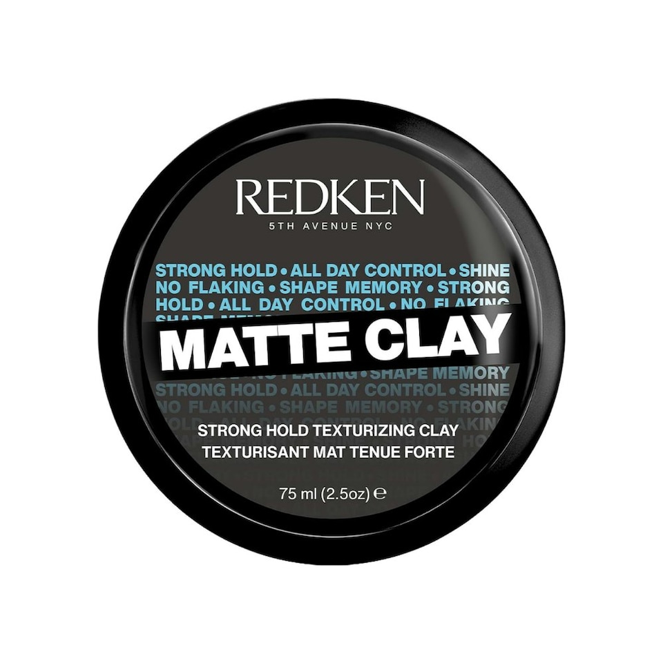 image 1 of Redken Strong Hold Texturizing Matte Clay For Men 75ml