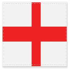 Party Crazy 3x2ft St George's Flag
