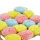 image 5 of Interiors by Premier West Village Pink Blue And Yellow Pom Pom Stool