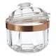 image 3 of Maison by Premier Small Rose Gold Acrylic Canister
