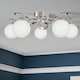 image 3 of Bombo 5 Light Semi Flush Ceiling Light