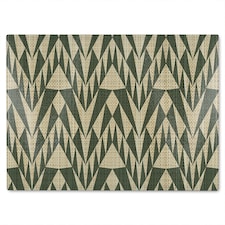 Geo Pattern Glass Chopping Board | Multi