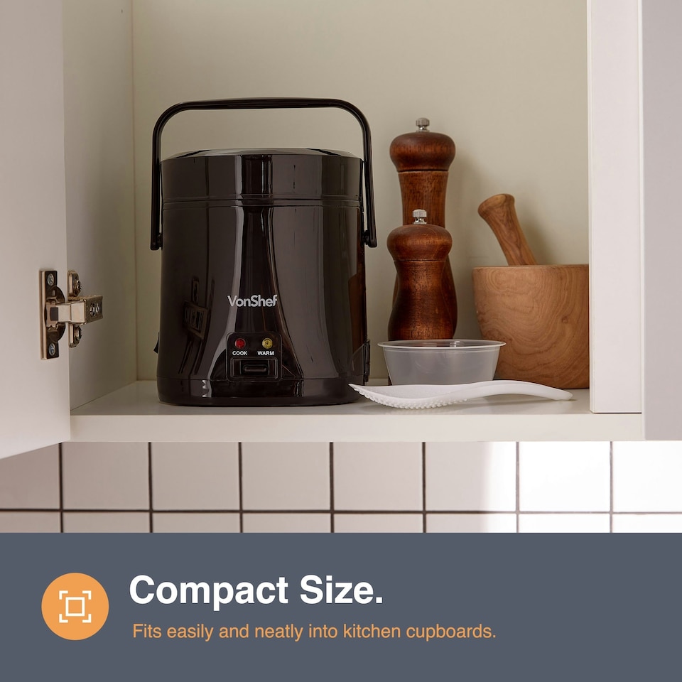 image 1 of Small Rice Cooker Electric Pot 0.3L 200W