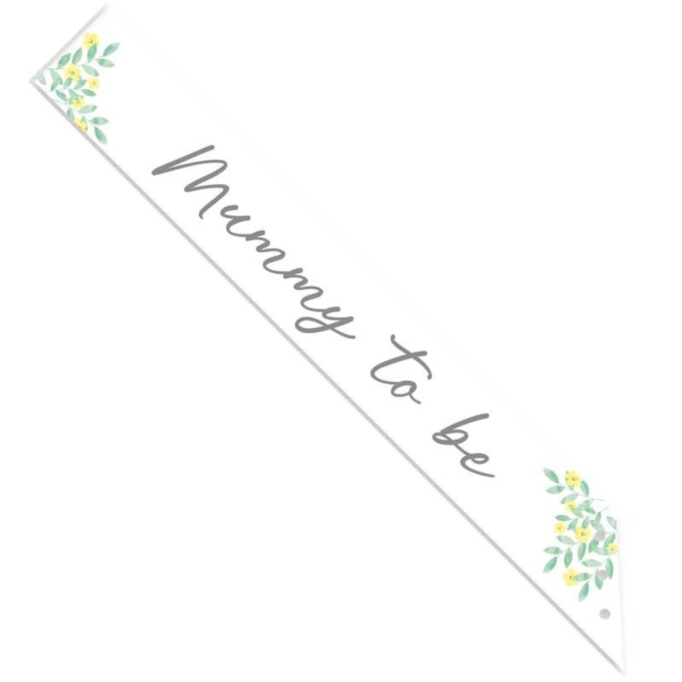 image 1 of Pack of 6 Baby Shower Mummy To Be Paper Sashes