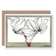 image 1 of Cyclamen Julie De Graag Art Blank Just to Say Card