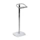 image 2 of Showerdrape Octavia White Marble & Chrome Freestanding Toilet Roll Holder