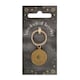 image 2 of Something Different Astrology Wheel Keyring - Gold - One Size