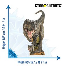 Tyrannosaurus Rex Dinosaur Jurassic World Rebirth Lifesize
