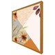 image 4 of Autumn geometric shapes and flowers (Picture Frame) Black | XS