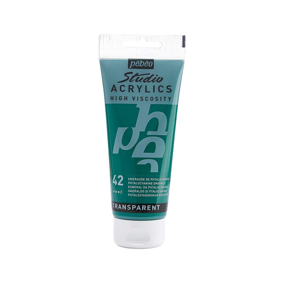 Pebeo Studio Acrylic 100ml Phthalo Emera Multi