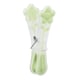 image 4 of JVL Grey Peg Basket with 48 Soft Touch Flower Clothes Pegs, Assorted Colours
