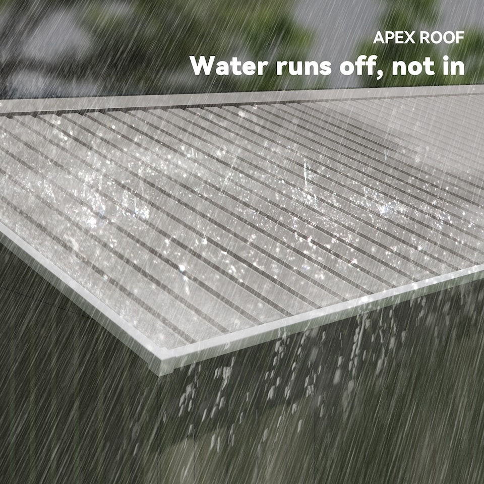 image 1 of Outsunny 13 x 11ft Metal Garden Shed, Outdoor Storage Tool House with Ventilation Slots, Foundation Kit and Lockable Double Doors, Light Grey