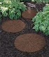 image 5 of Earth brown Single size Cracked log Stepping stone - Pack of 4 | Brown | Bown | Pack of 4
