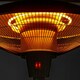 image 4 of Free Standing Halogen Patio Heater Black 2.1kW IP44