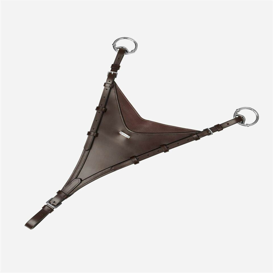 image 1 of LeMieux Bib Martingale Attachment Brown | Cob