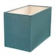 image 2 of Contemporary and Stylish Vivid Teal Linen Fabric Rectangular Lamp Shade | Blue | Teal | 1