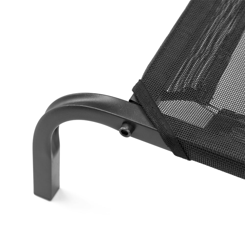 image 1 of KCT Large Elevated Dog Bed | Black | L | 1