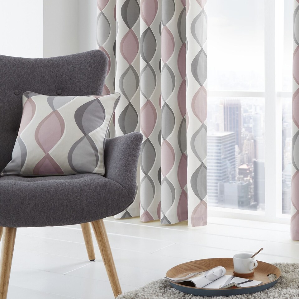 image 1 of Fusion Lennox Cushion Cover Blush