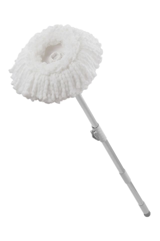 image 1 of Living and Home Hands-Free Foot-Operated Pedal Rotating Mop and Bucket Set