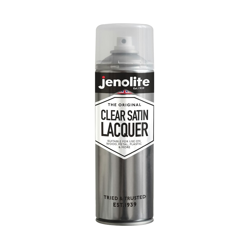 image 1 of Jenolite Clear Lacquer Spray - Satin - 500ml