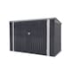 image 1 of Groundlevel Extra Large Galvanised Metal Garden Storage Shed Lockable Door
