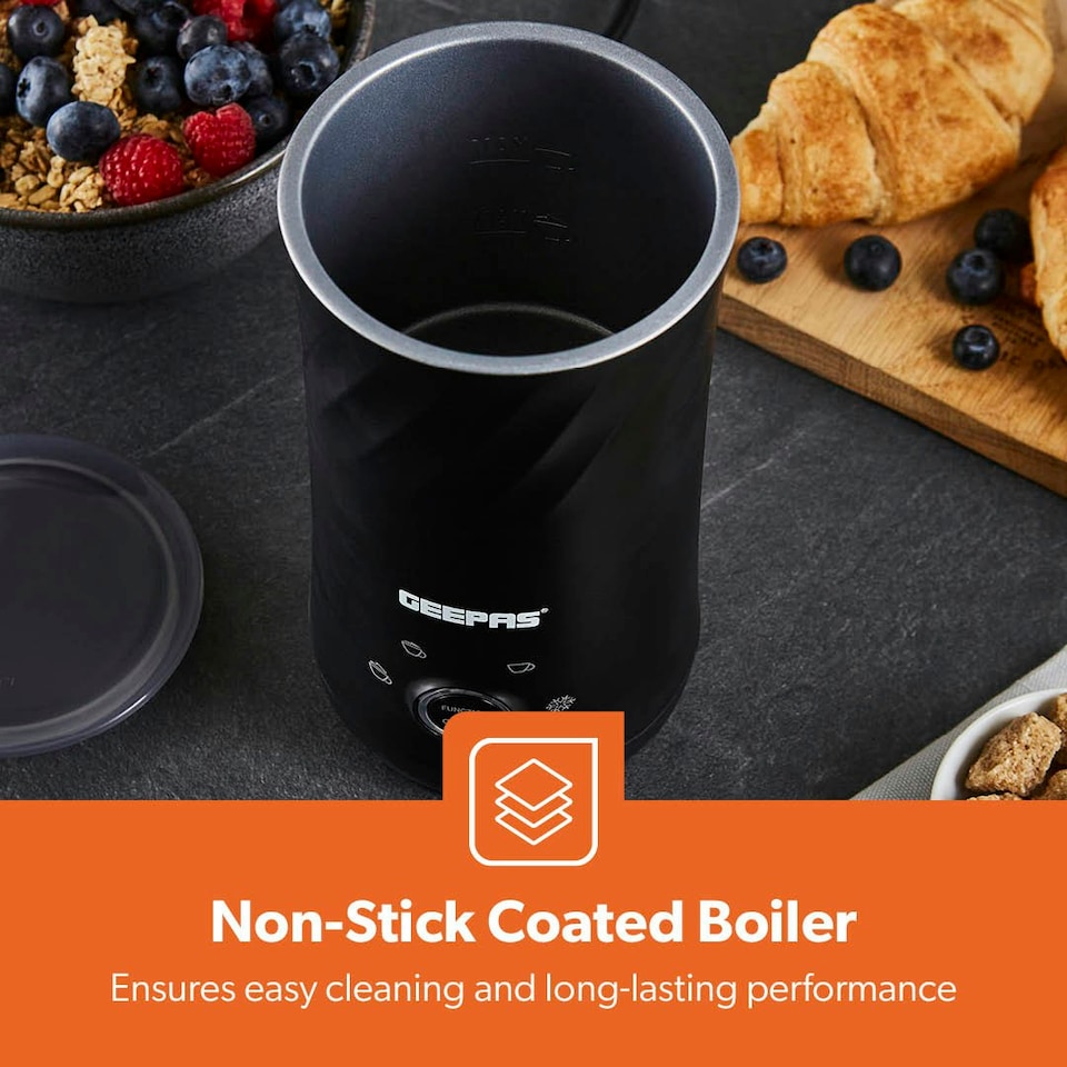 image 1 of GEEPAS 4-Setting Electric Milk Frother