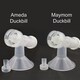 image 2 of Pump Valve for Ameda Purely Yours Pumps and Spectra S1, S2, 9 Plus and Spectra Dew 350 Pumps