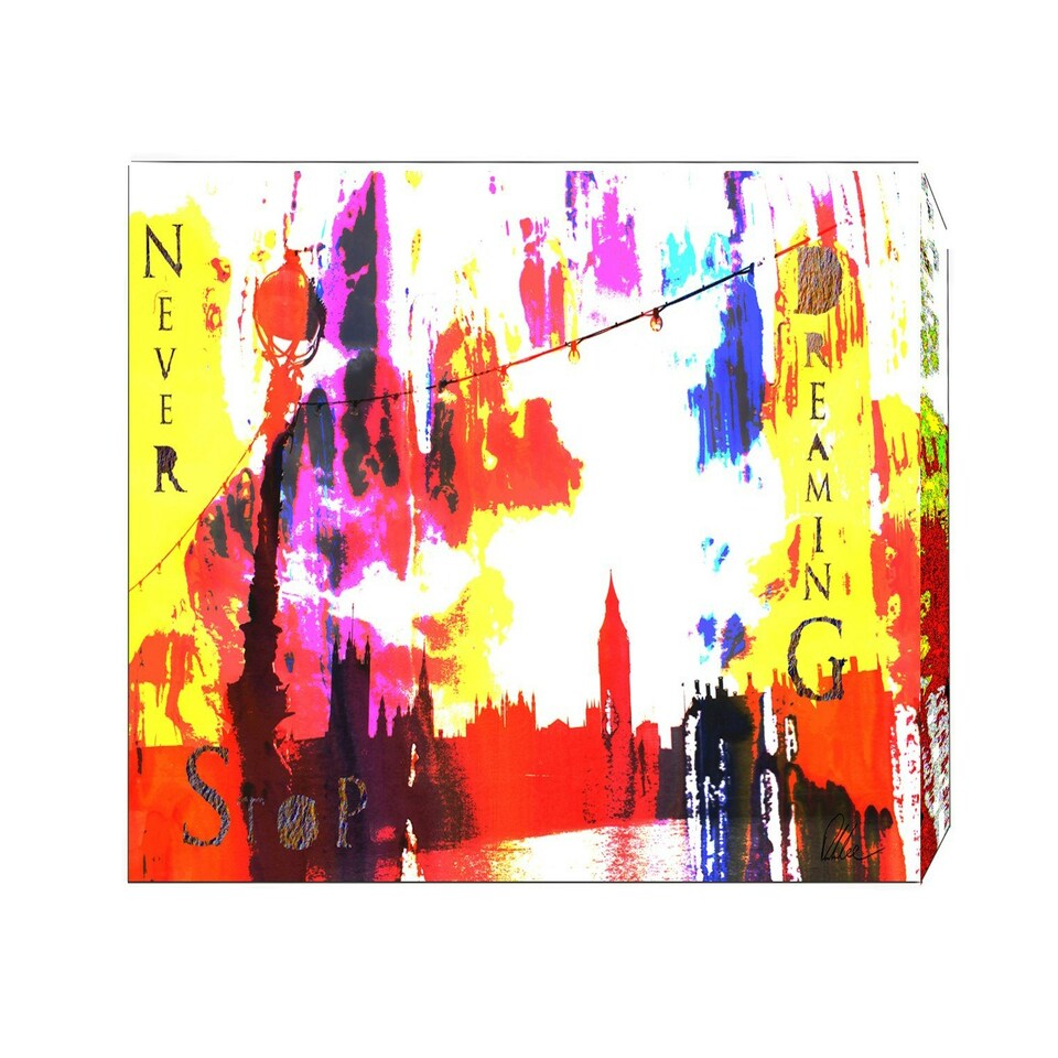 image 1 of Never Stop Dreaming (Canvas Print) 12" x 18"