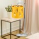 image 6 of Set of 2 Fern - Ochre witj Gold Inner 15.5cm Table Lamp Shades Yellow | Gold