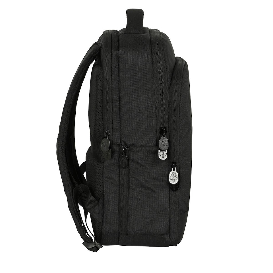 image 1 of Rucksack for Laptop and Tablet with USB Output The Mandalorian Black N/A | N/A | One Size