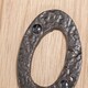 image 5 of Hammer & Tongs Rustic Iron Numeral - Number 0 - H80mm - Raw