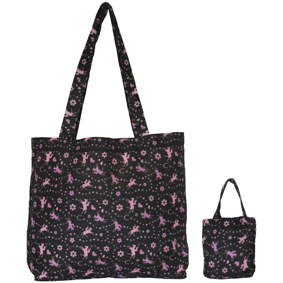 Moorland Rider Foldaway Shopper Bag - May Vary - 44 x 32 x 11cm Multi