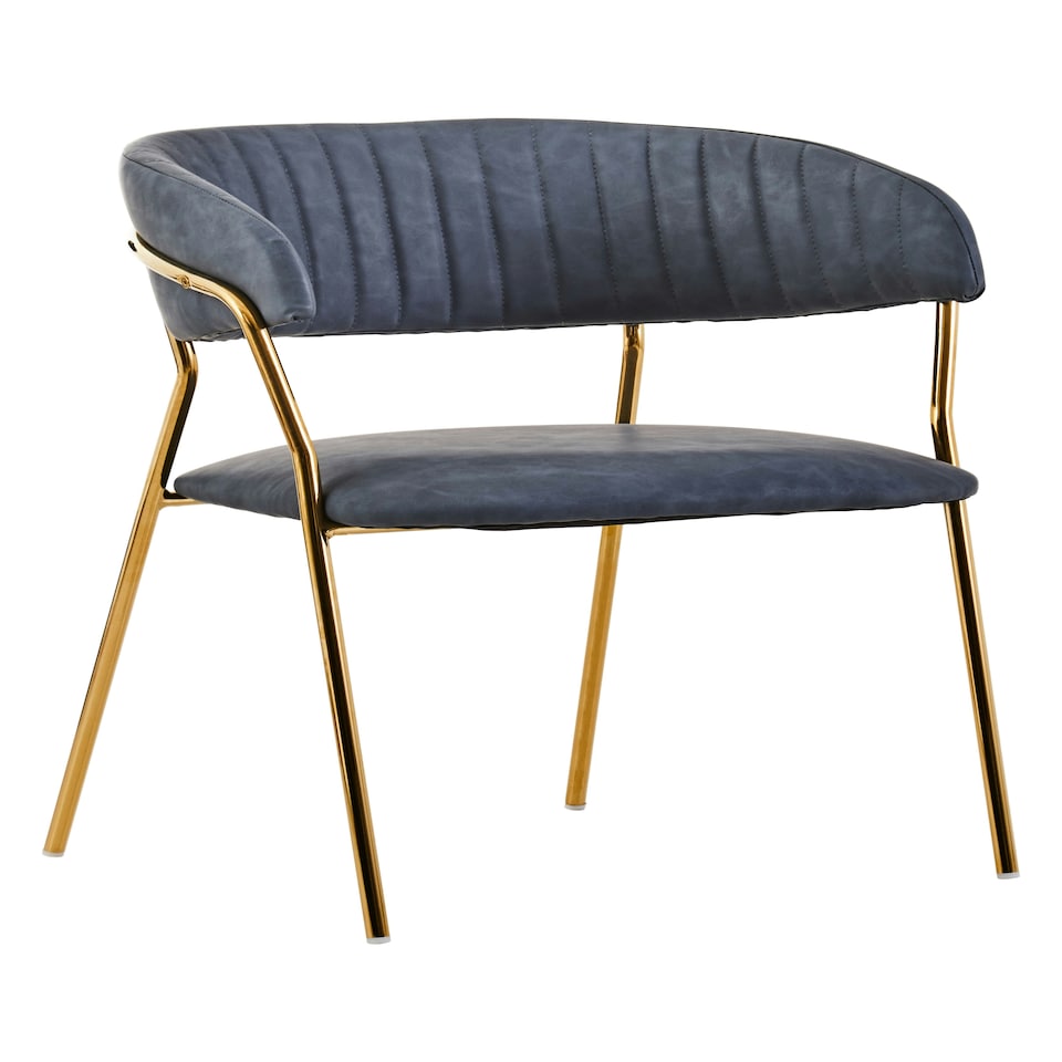 image 1 of Interiors by Premier Dark Grey Velvet Dining Chair, Modern Dining Armchair, Grey and Gold Luxury Dining Chair for Home, Lounge