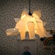 image 3 of ValueLights Dinosaur White Ceiling Pendant Shade