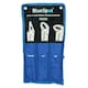 image 2 of 12" Extra Long Nose Adjustable Locking Pliers Mole Grips 3pc Set Straight 45Â° 90Â°