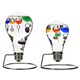 image 4 of Wm.Widdop Light Bulb Galileo on Metal Stand 18cm