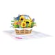 image 3 of Sunflower Bloom Basket 3D Pop Up Greeting Card